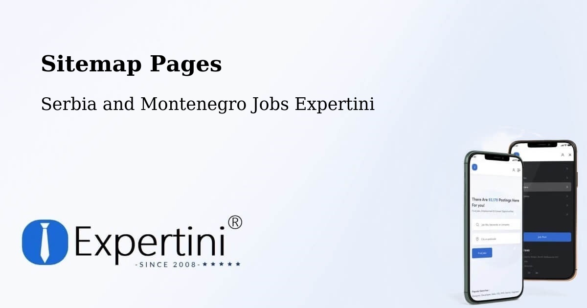 Sitemap Pages - La Conception - Serbia and Montenegro Jobs Expertini